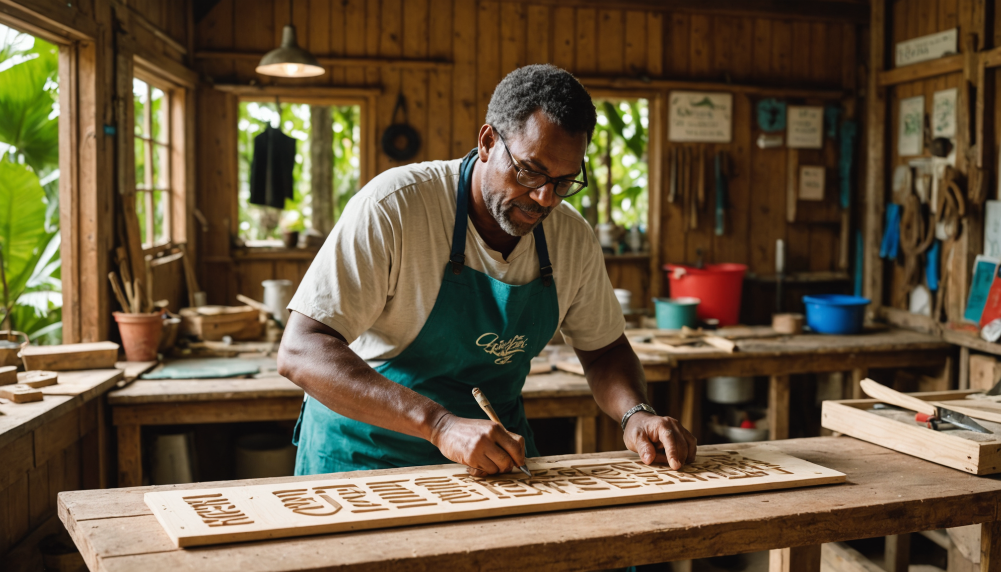 découvrez notre signalétique artisanale et notre design créatif à punta cana : des solutions uniques et personnalisées pour valoriser vos espaces professionnels ou événementiels avec élégance et originalité.