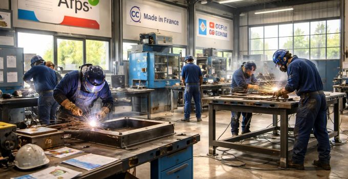 démarrez votre atelier de métallurgie en anjou grâce aux formations professionnelles proposées par l'afpa, les chambres de commerce et d'industrie, et le label made in france.