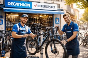 profitez des réparations vélo à prix réduit chez decathlon atelier et intersport anjou pour économiser tout en entretenant votre vélo.